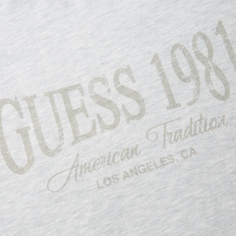GUESS Sweatshirt Women's OTM Gray White-4