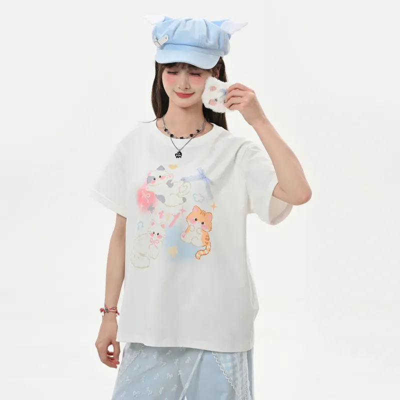 SNBL T Shirts Women's White-5