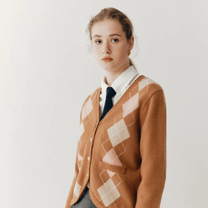 E.land Knitwear Women's Brown 85Brown-2