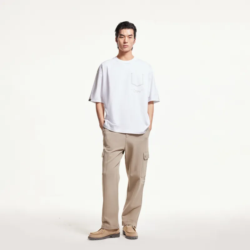JACK JONES· T Shirt Men's A06 Raw White-3