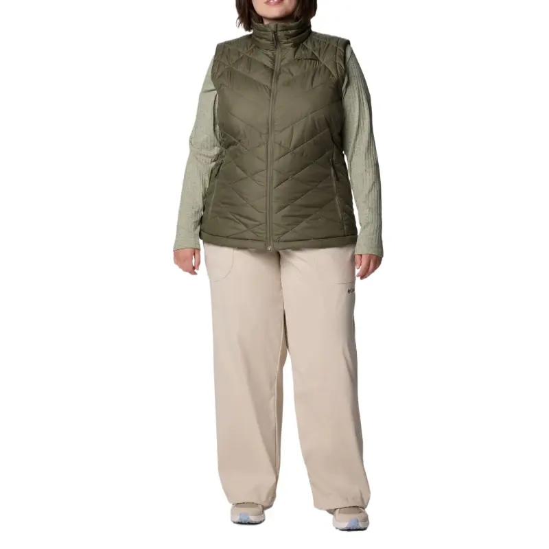 Columbia Heavenly 2 Vest Women's Green-3