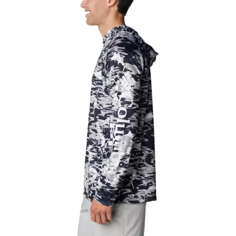 Columbia PFG Super Terminal Tackle Sweatshirt Men's Marine Blue-2