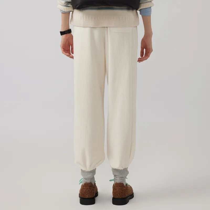 Teenie Weenie Knitted Sweatpants Women's Ivory-6