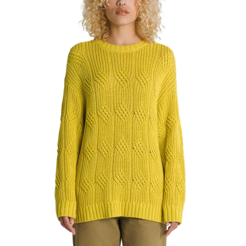Vans Sweater Women's Ginger Yellow-1