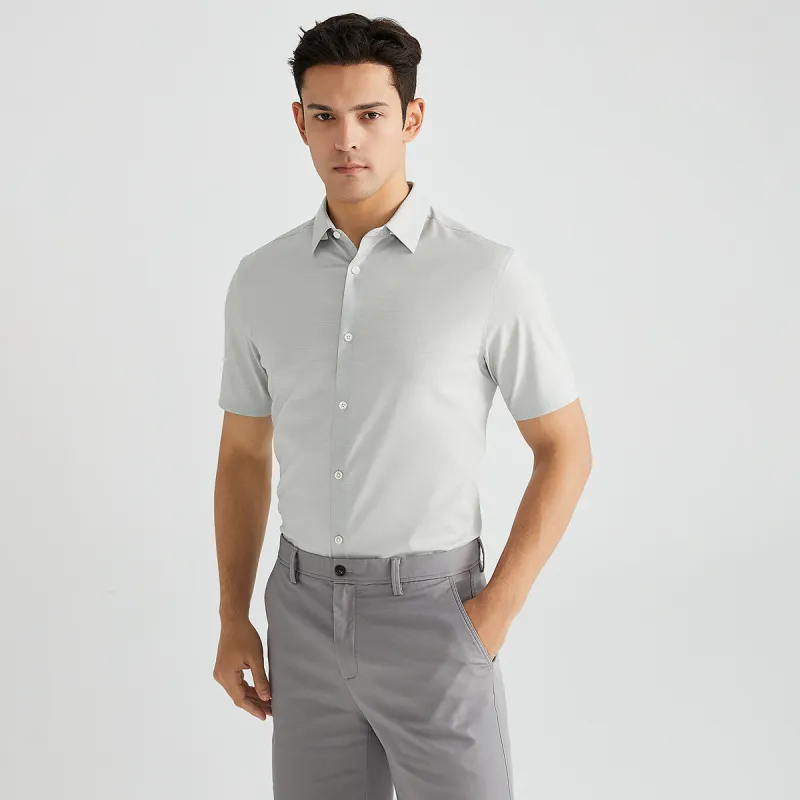 Satchi Shirt Men's Light Gray Blue-1