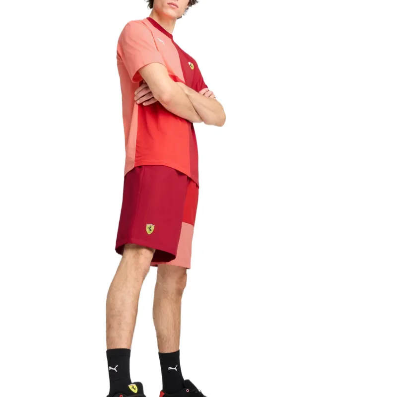 PUMA Shorts Scuderia Ferrari Hp Race Lifestyle Para Hombre-4