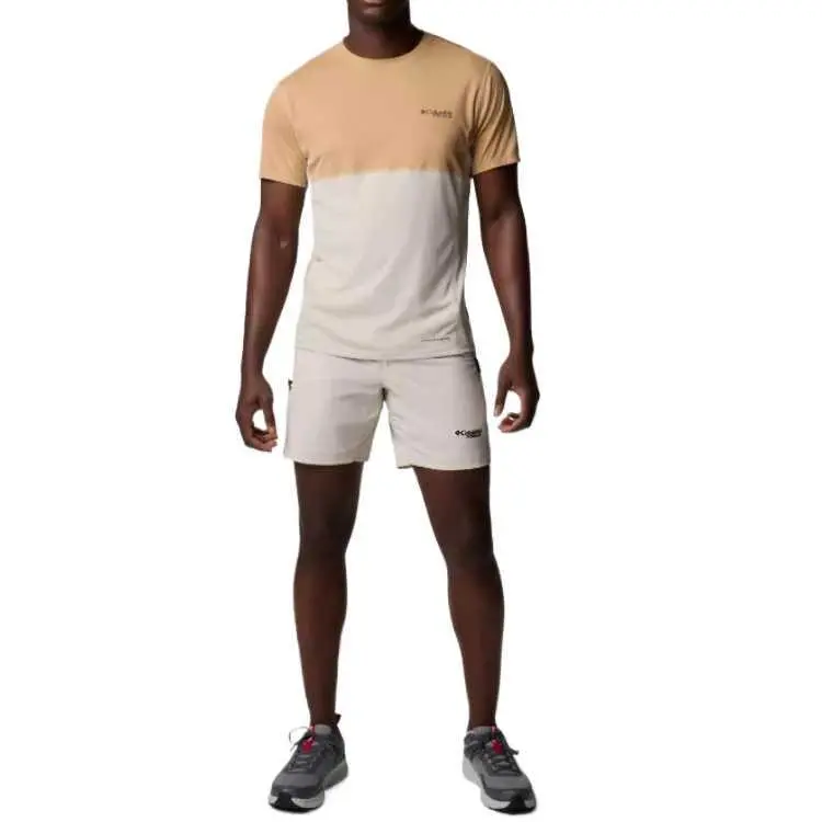 Columbia Wanoga Casual Shorts Men's Beige-3
