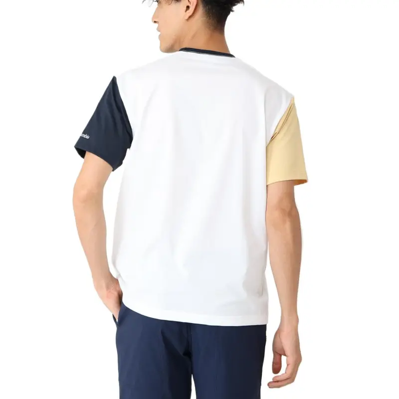 Columbia Urban Hike T Shirt Men's Sea Salt Multicolor-3