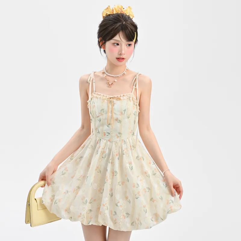 SNBL Slip Dress Women's Apricot-5