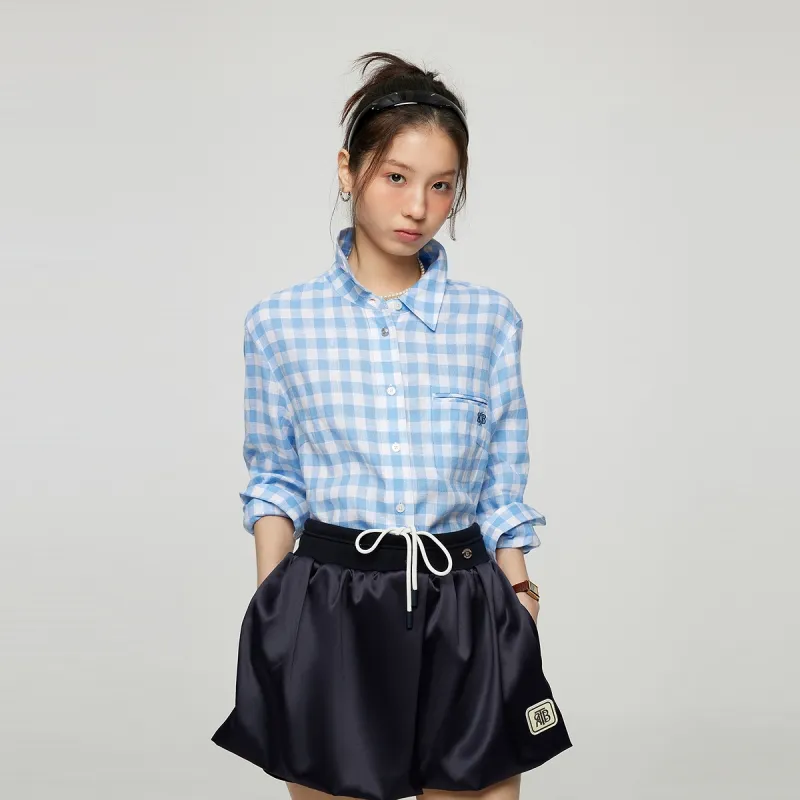Teenie Weenie Shirt Women's Blue-4