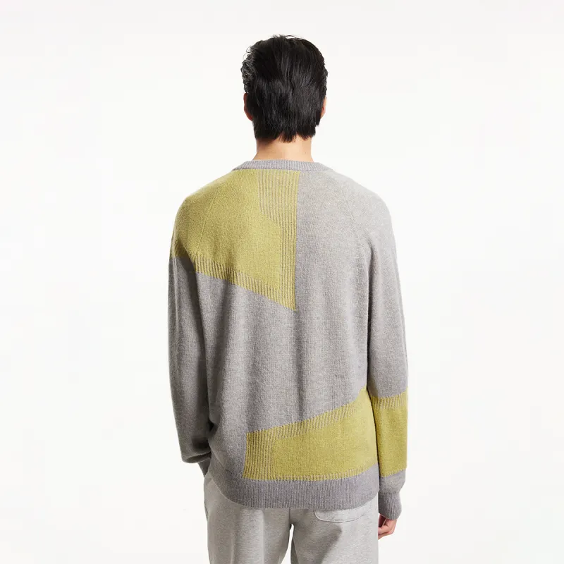 JACK JONES· Sweater Men's Medium Heather Gray-3
