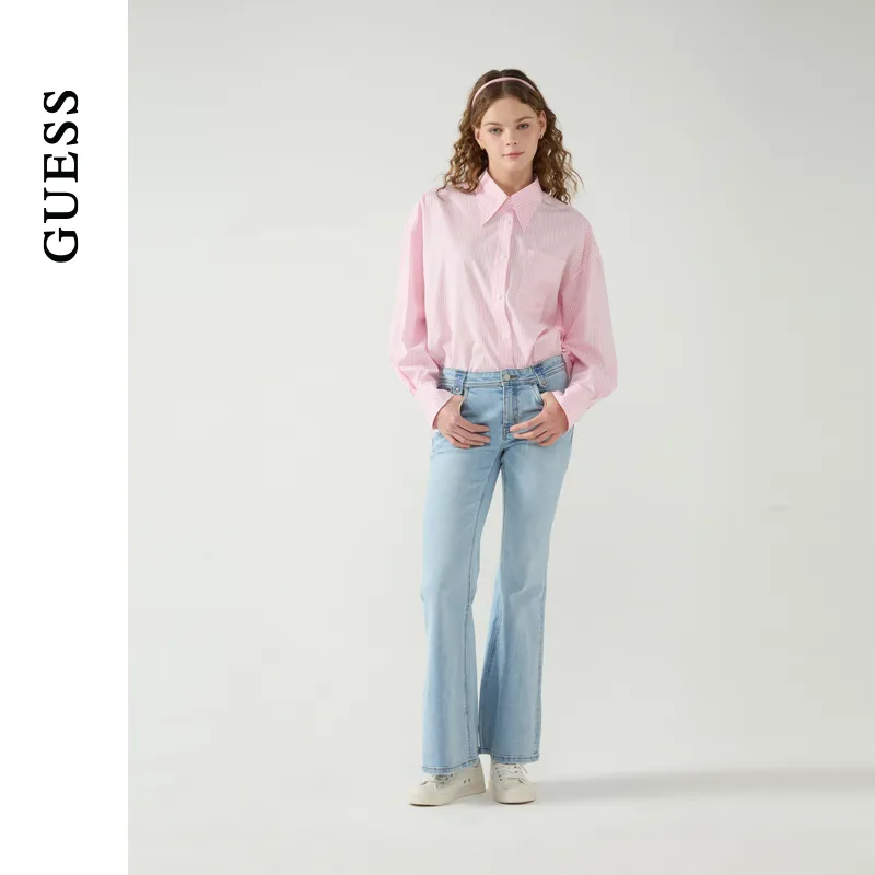 GUESS Shirts Women's S61X Pink-2