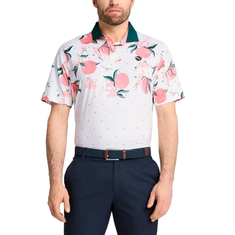 PUMA MATTR T Shirt Men's White Pink-2