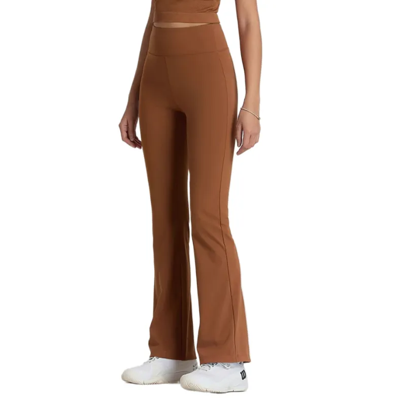 Wilson Knitted Sweatpants Women's Coffee-1