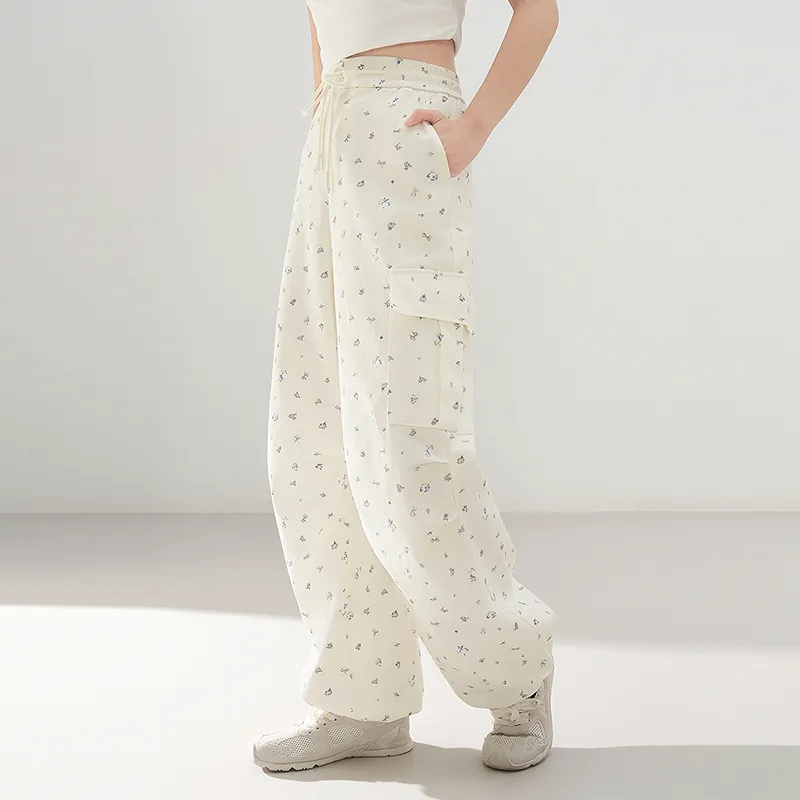 LEDIN Casual Pants Women's Cannoli Cream-4