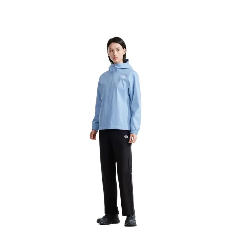 THE NORTH FACE City Outdoor Collection Hiking Waterproof And Windproof Windbreaker Jacket Women's Cool Pale Blue-2