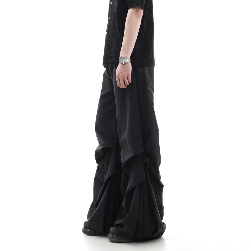 CUWU Casual Pants Unisex Black-4