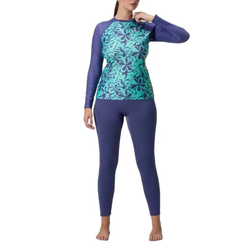 Speedo Raglan Sleeve T Shirt Women's Blue-6