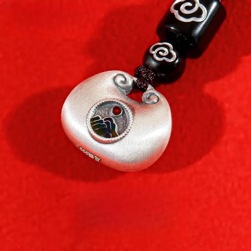 FUYUFU 999 Fine Silver Pendants Unisex-1