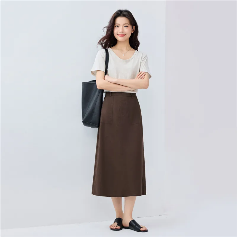 UNIQLO Casual Long Skirt Women's-14