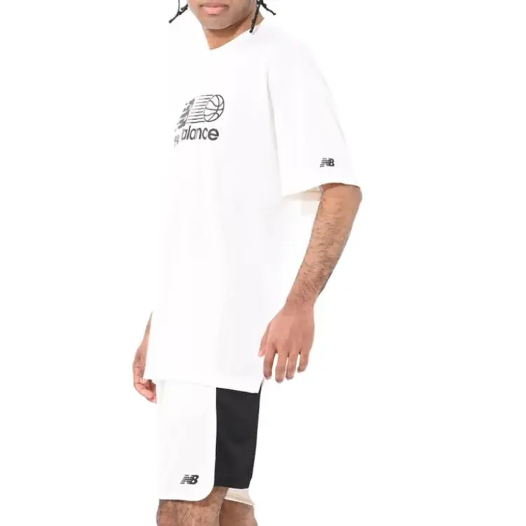 New Balance Graphic T Shirt Men's White-4