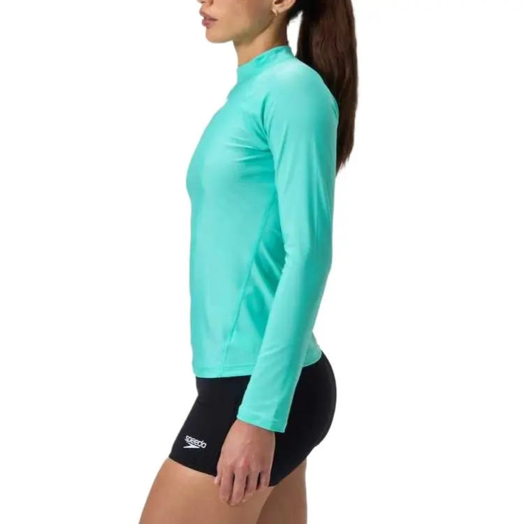 Speedo Raglan Sleeve T Shirt Women's Turquoise-6