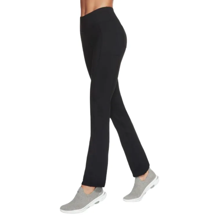 Skechers GOWALKGo Fle Casual Pants Women's Black-3