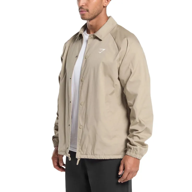 GYMSHARK Canvas Coach Jacket Men's-6