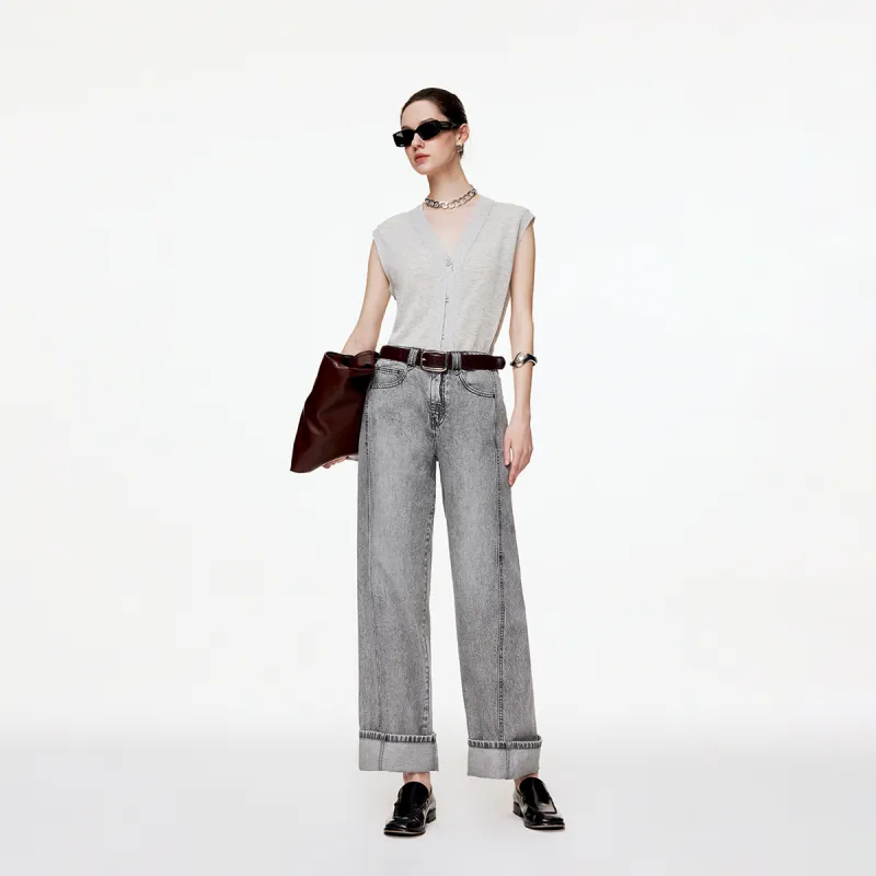 ONLY Jeans Women's J08 Light Denim Gray-3