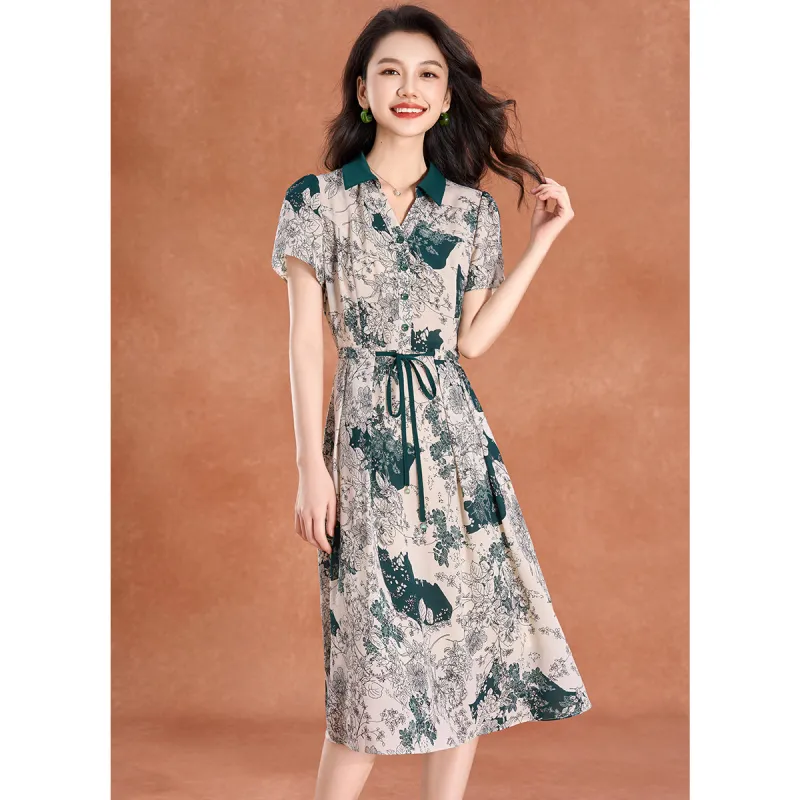 Mylan Short Sleeved Dress Women's-7
