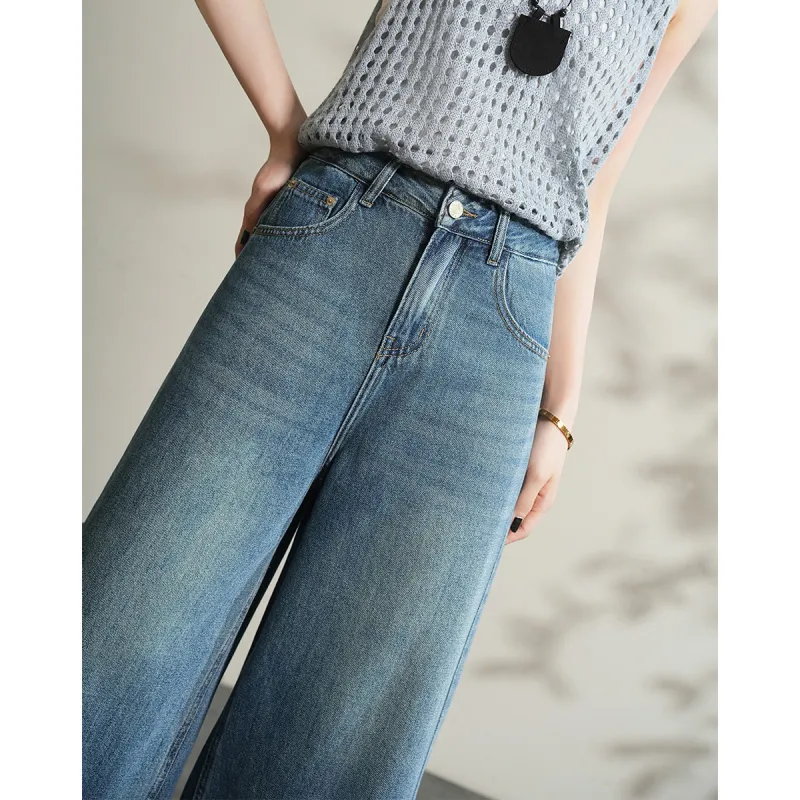 TERRE BLEUE Jeans Women's Denim Blue-2