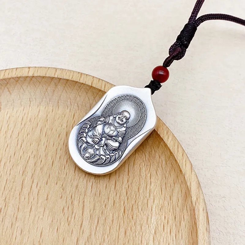 FUYUFU 999 Fine Silver Pendants Unisex-2