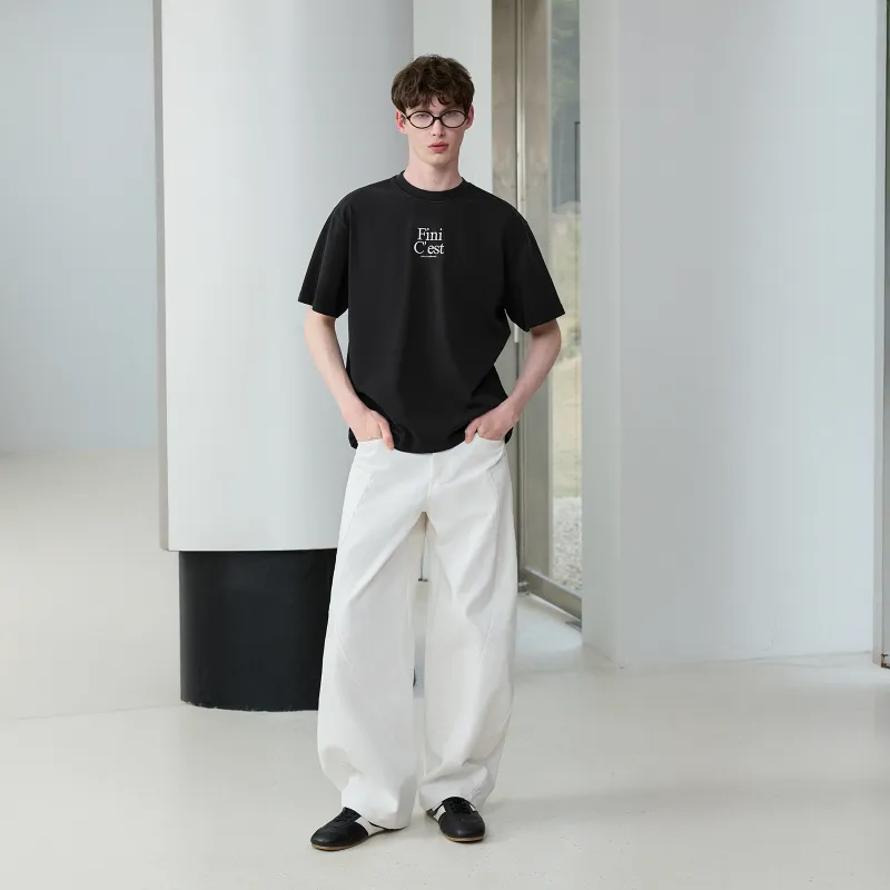 Lilbetter Casual Pants Men's White-5