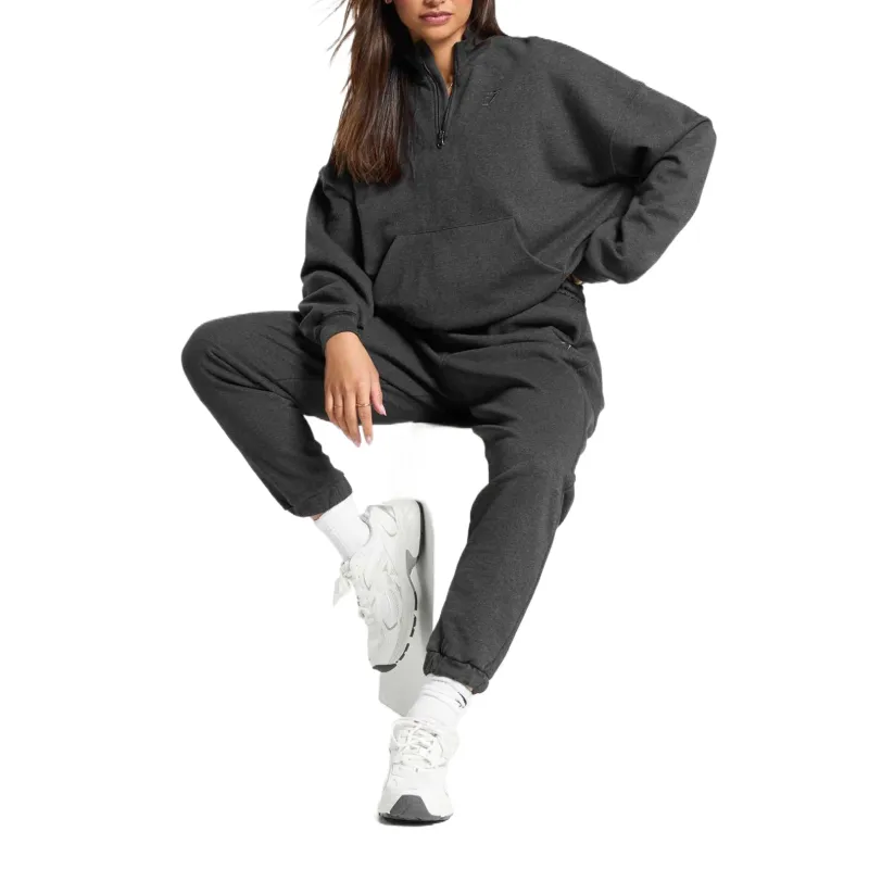 GYMSHARK Sweatshirt Women's Black-3