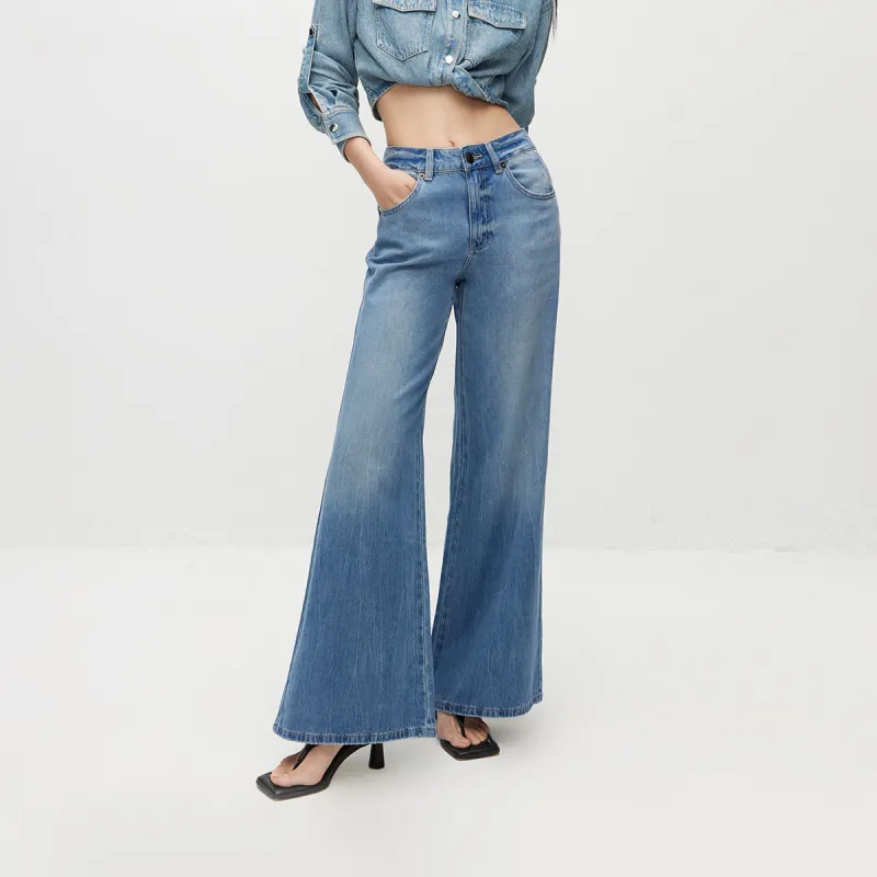 ONLY Jeans Women's J33 350 Washed Denim Blue-2