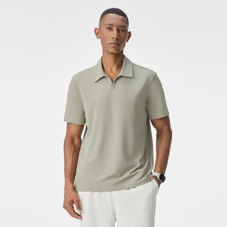 Bodydream Polo Shirts Unisex Khaki Green-3