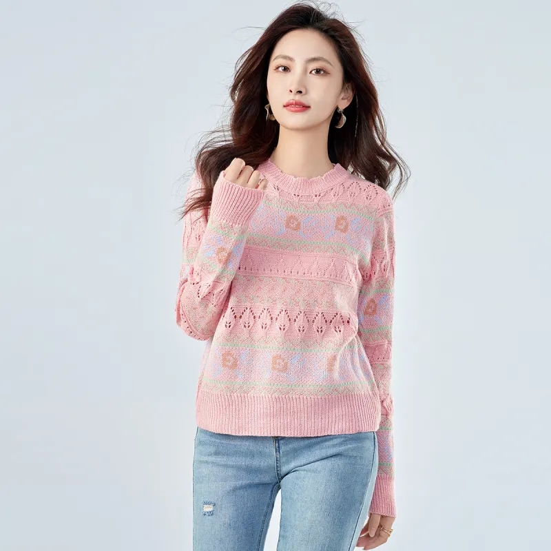 Love Elaine Knitwear Women's Pink-1