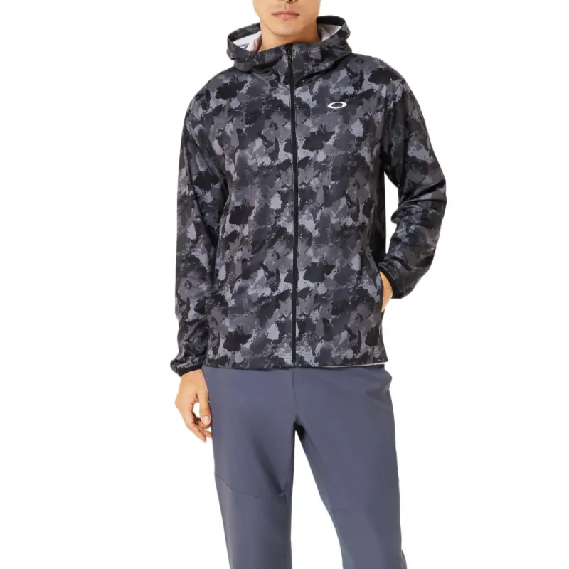 Oakley Enhance Knit Hoody Jacket 15.0 Jacket Men's Black Print-5