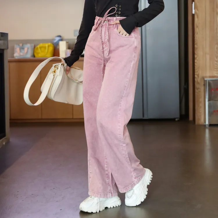 SETIROM Jeans Women's Pink-2