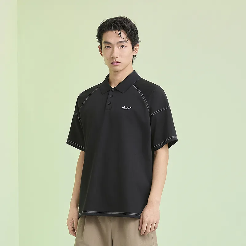 GXG Polo Shirts Men Black-3