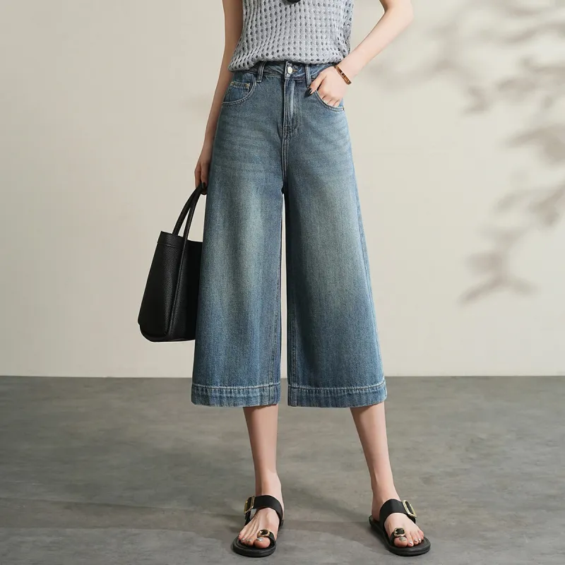 TERRE BLEUE Jeans Women's Denim Blue-1
