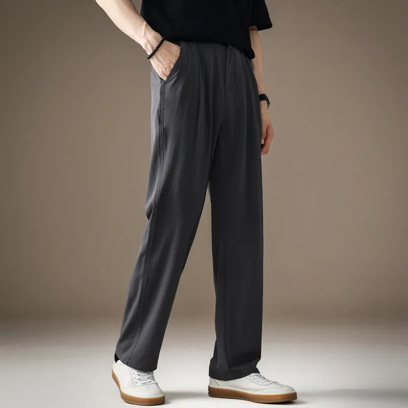GUISE Summer Suit Trouser Unisex Basic Colors Black, Gray, White, Etc.-4