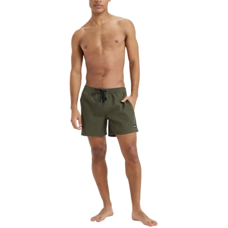 Quiksilver Everyday Flex Volley Beach Shorts Men's Grape Leaf Green-8