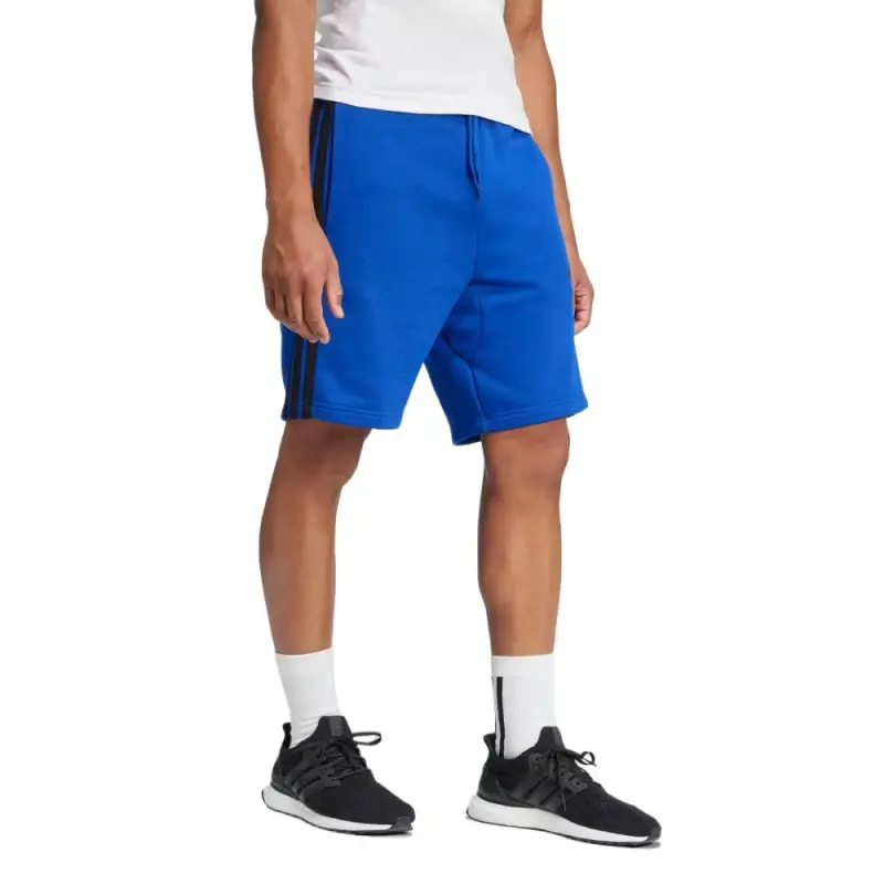 Adidas Free Shipping With AdiClub Essentials 3 Stripes Fleece Shorts-3