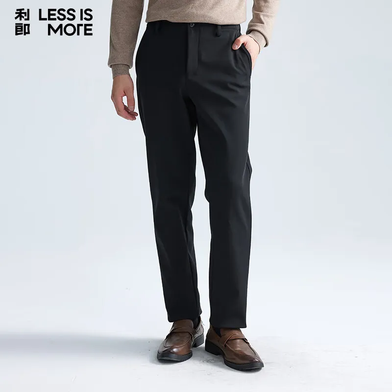 LESS IS MORE Casual Pants Men's Black-2