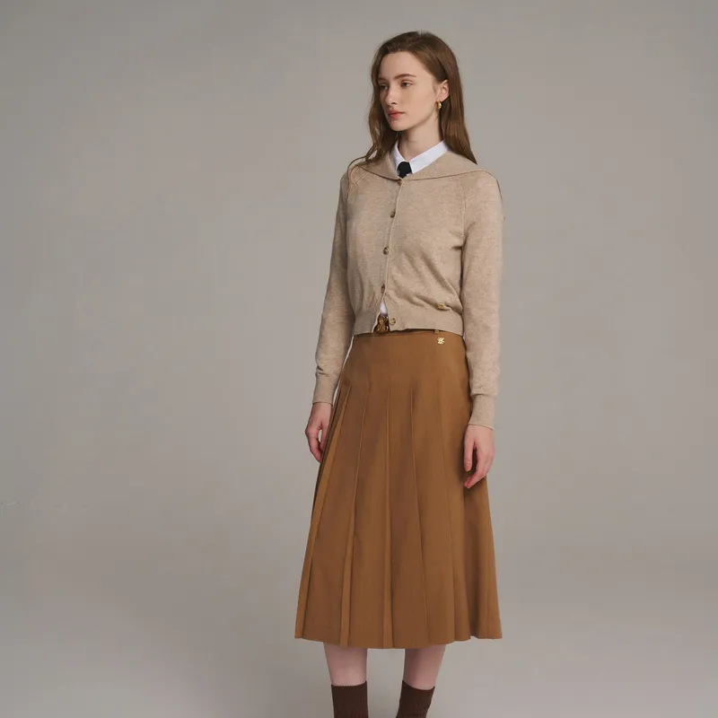 E.land Casual Long Skirt Women's-13