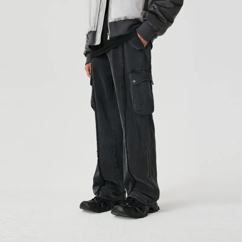 PCLP AW23 Party & Life Series Jeans Unisex Dark Gray-4
