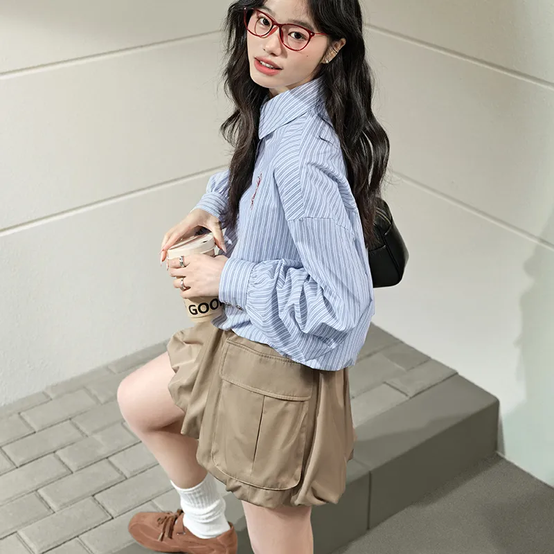 KUOSE Casual Short Skirts Women's-9