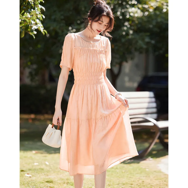 Like The Age Of Water Short Sleeved Dress Women's-4