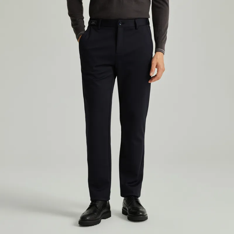 Satchi Casual Pants Men's Navy Blue-1